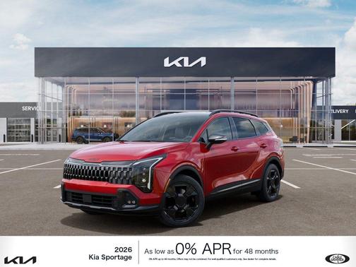 Runway Red 2026 Kia Sportage X-Line