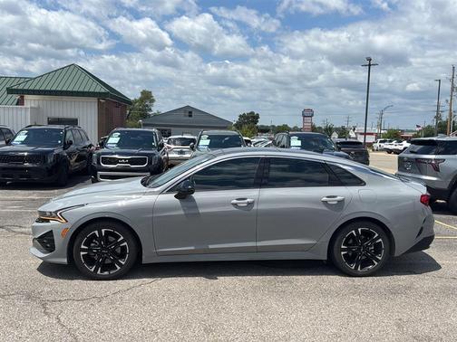 Wolf Gray 2024 Kia K5 GT-Line