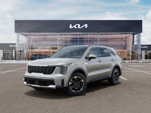 Ivory Silver 2026 Kia Sorento S