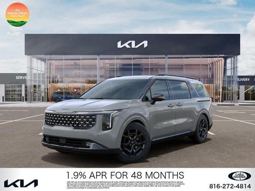 Ceramic Silver 2026 Kia Carnival Hybrid SX PRESTIGE