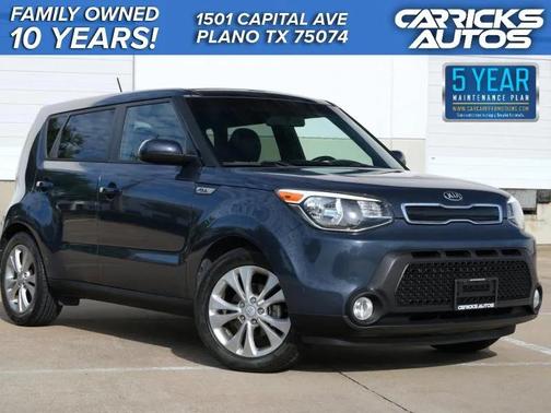 Blue 2015 Kia Soul +