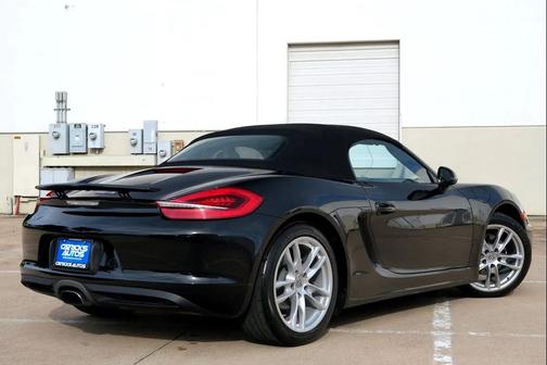 Black 2013 Porsche Boxster