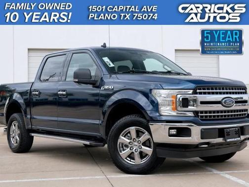 Blue 2019 Ford F-150 XLT
