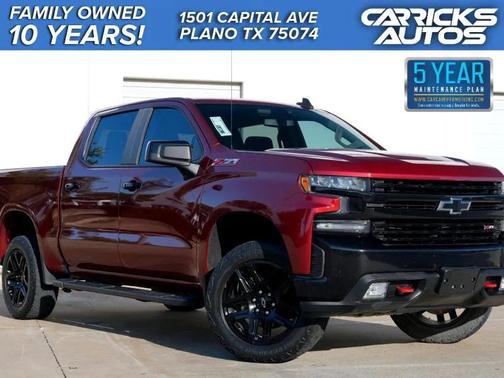 Red 2021 Chevrolet Silverado 1500 LT Trail Boss
