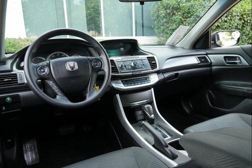 Black 2015 Honda Accord LX
