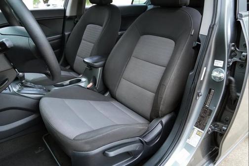 Gray 2016 Kia Forte LX