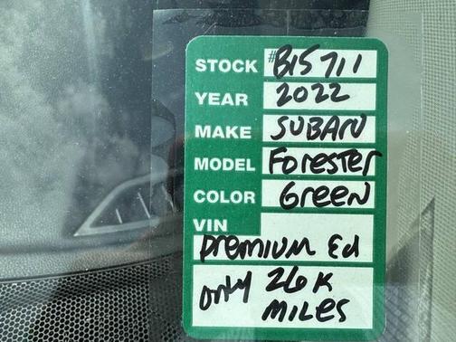 2022 Subaru Forester Premium