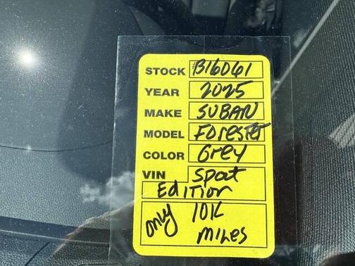 GY 2025 Subaru Forester Sport
