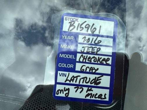 2016 Jeep Cherokee Latitude