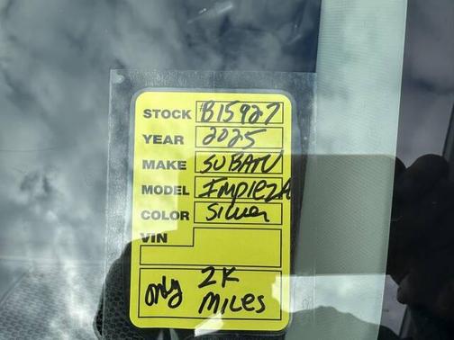 2025 Subaru Impreza Base