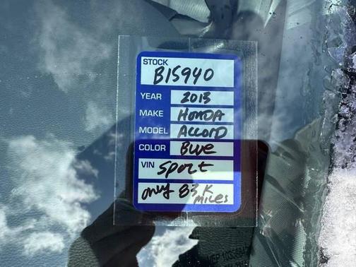 2013 Honda Accord Sport 4dr Sedan CVT