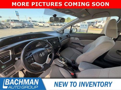 Silver 2013 Honda Civic LX