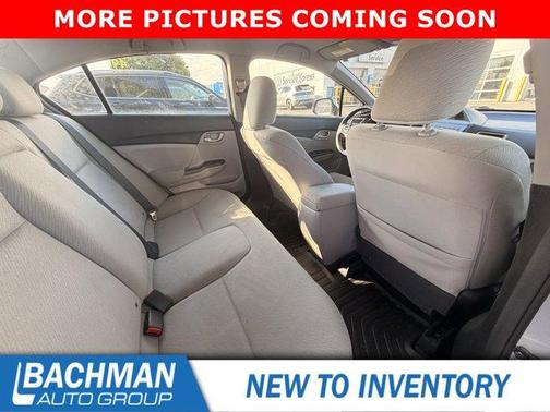 Silver 2013 Honda Civic LX