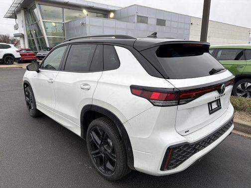 Opal White W/Deep Black Roof 2026 Volkswagen Tiguan 2.0T SE R-Line Black