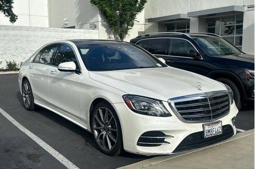 Diamond White 2019 Mercedes-Benz S-Class S 560