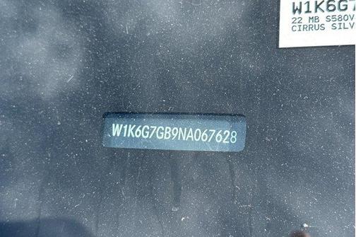 2022 Mercedes-Benz S-Class S 580 4MATIC