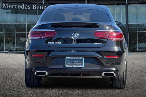 Obsidian Black Metallic 2023 Mercedes-Benz GLC 300 4MATIC Coupe