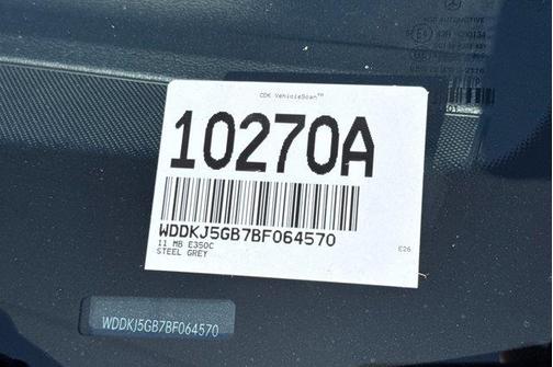 Steel Gray 2011 Mercedes-Benz E-Class E 350