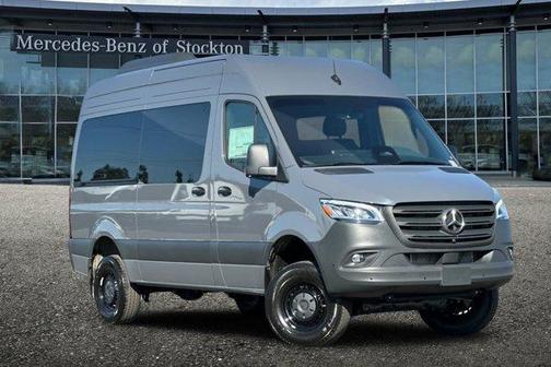 Graphite Gray 2026 Mercedes-Benz Sprinter 2500 144 WB Standard Roof Passenger