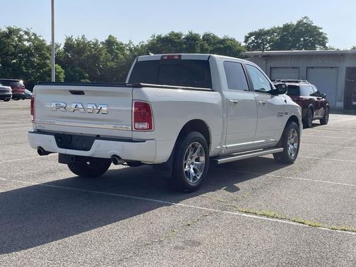 Pearl White 2018 RAM 1500 Limited Crew Cab 4x4 5'7' Box