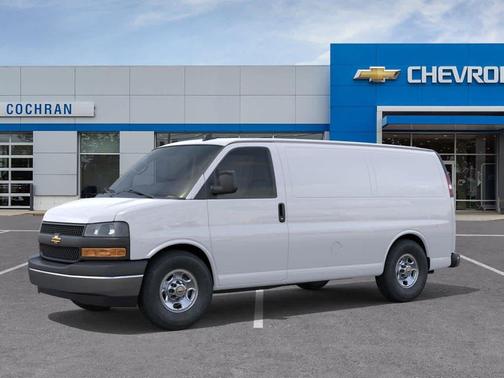 Summit White 2026 Chevrolet Express 2500 LT