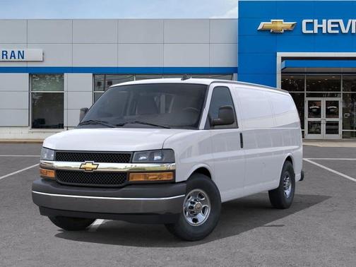 Summit White 2026 Chevrolet Express 3500 3500 Regular Wheelbase, WT, RWD