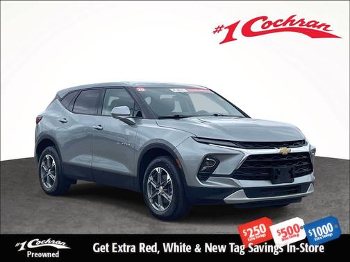 Sterling Gray Metallic 2025 Chevrolet Blazer 2LT