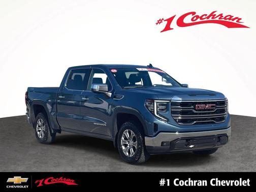 Downpour Metallic 2024 GMC Sierra 1500 SLT