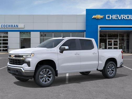 Summit White 2026 Chevrolet Silverado 1500 LT