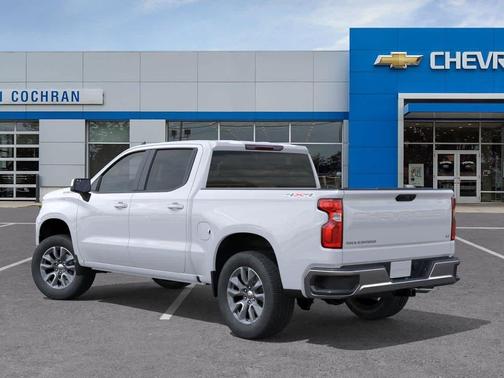 Summit White 2026 Chevrolet Silverado 1500 LT