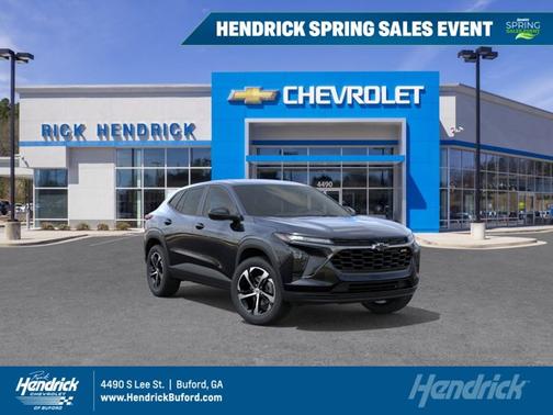 Black 2026 Chevrolet Trax 1RS