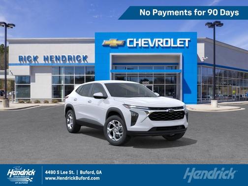 Summit White 2026 Chevrolet Trax LS
