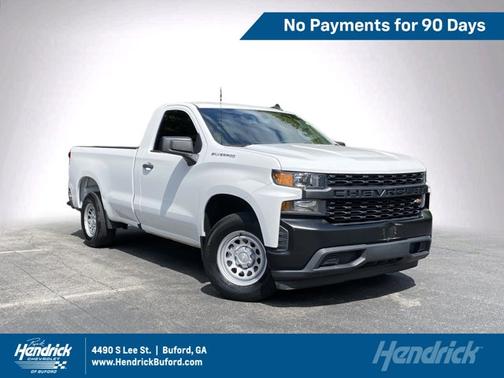 Summit White 2021 Chevrolet Silverado 1500 Work Truck