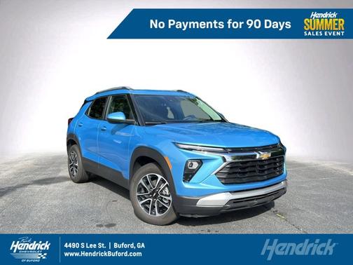Marina Blue Metallic 2025 Chevrolet Trailblazer LT