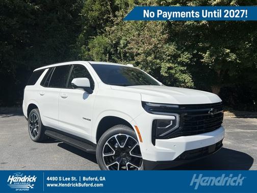 Summit White 2026 Chevrolet Tahoe RST