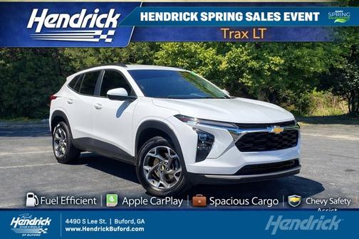 Summit White 2024 Chevrolet Trax LT