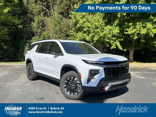 Polar White Tricoat 2026 Chevrolet Traverse AWD Z71