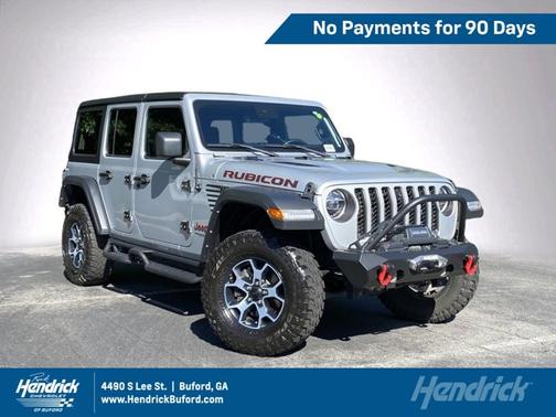 Silver Zynith Clearcoat 2023 Jeep Wrangler Rubicon