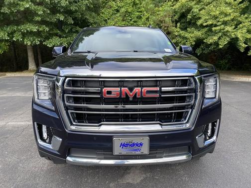 Midnight Blue Metallic 2021 GMC Yukon SLT
