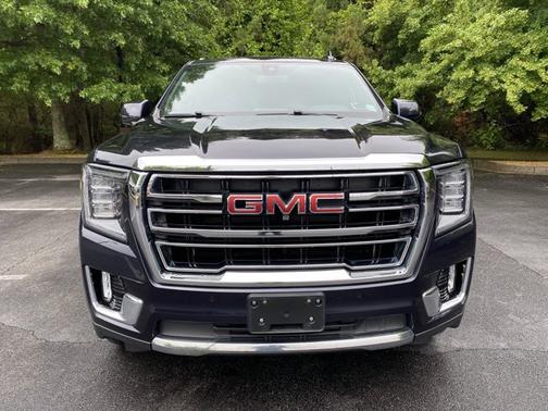 Midnight Blue Metallic 2021 GMC Yukon SLT