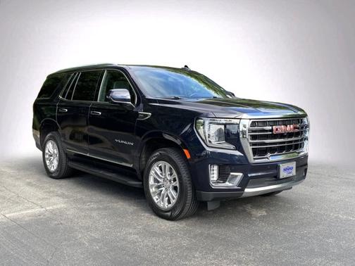 Midnight Blue Metallic 2021 GMC Yukon SLT