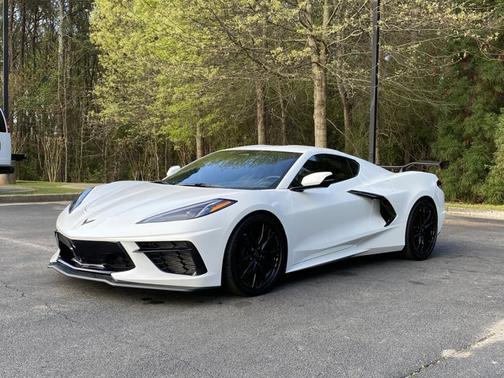 Arctic White 2025 Chevrolet Corvette 1LT