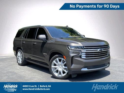 Graywood Metallic 2021 Chevrolet Tahoe High Country