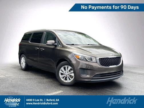 Titanium Bronze Pearl Metallic 2016 Kia Sedona LX