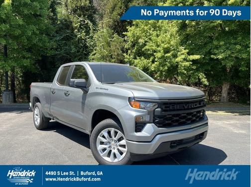 Sterling Gray Metallic 2026 Chevrolet Silverado 1500 Custom