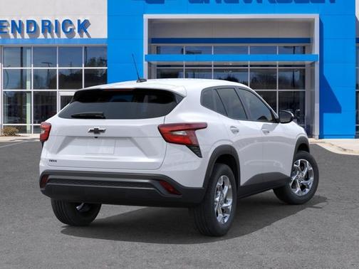 Summit White 2026 Chevrolet Trax LS
