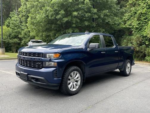 Northsky Blue Metallic 2020 Chevrolet Silverado 1500 Custom