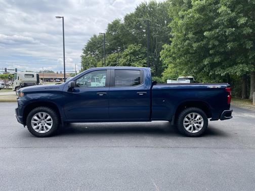 Northsky Blue Metallic 2020 Chevrolet Silverado 1500 Custom