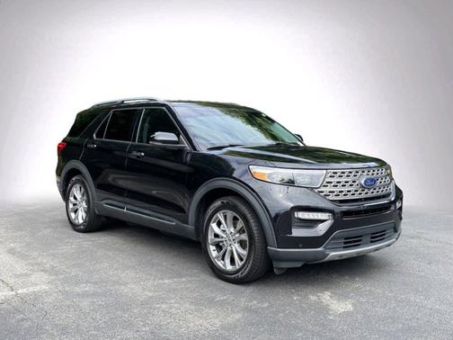Agate Black Metallic 2021 Ford Explorer Limited