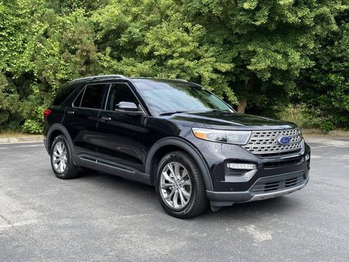 Agate Black Metallic 2021 Ford Explorer Limited